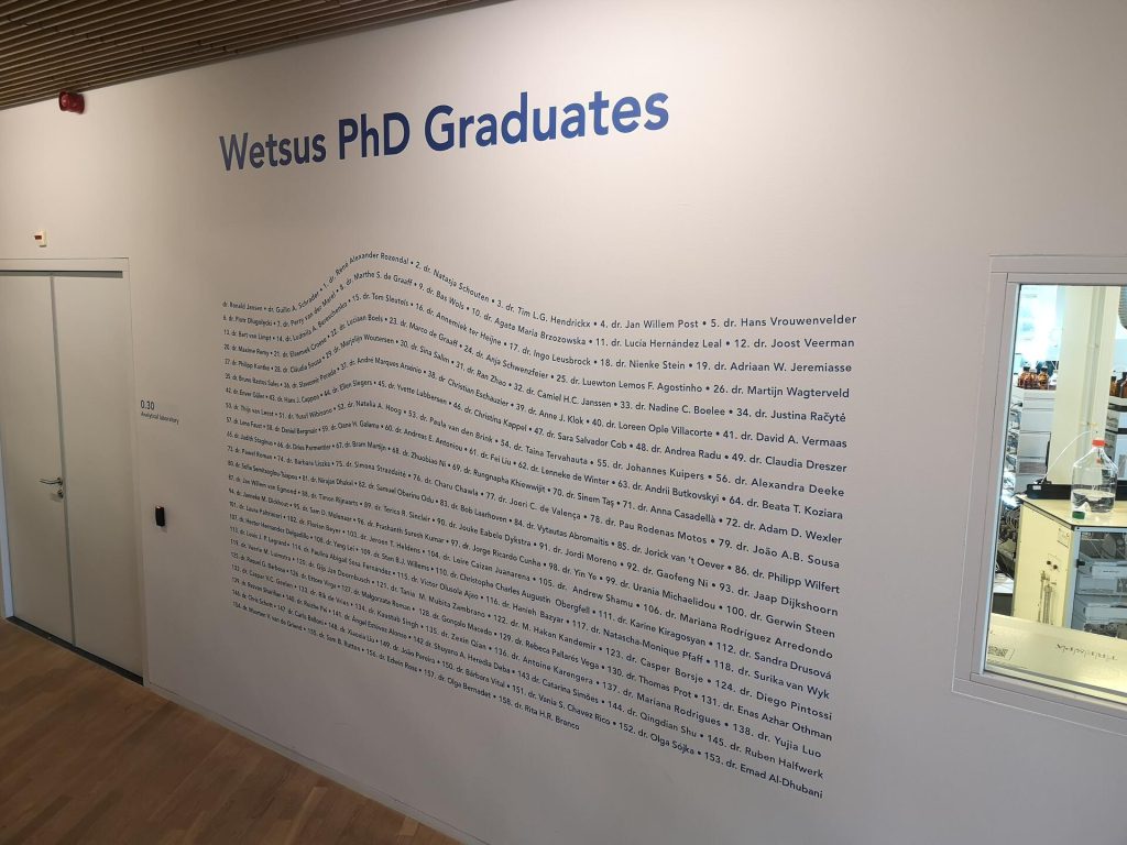 phd graduates wetsus